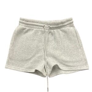 Better Together Heather Grey Sweat Shorts Drawstring Waist Size Medium